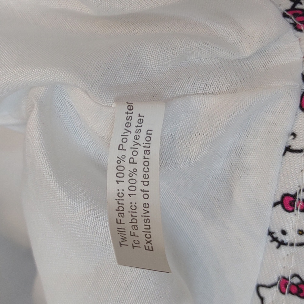 Sanrio Hello Kitty Bucket Hat White With All Over Print - Picture 5 of 7